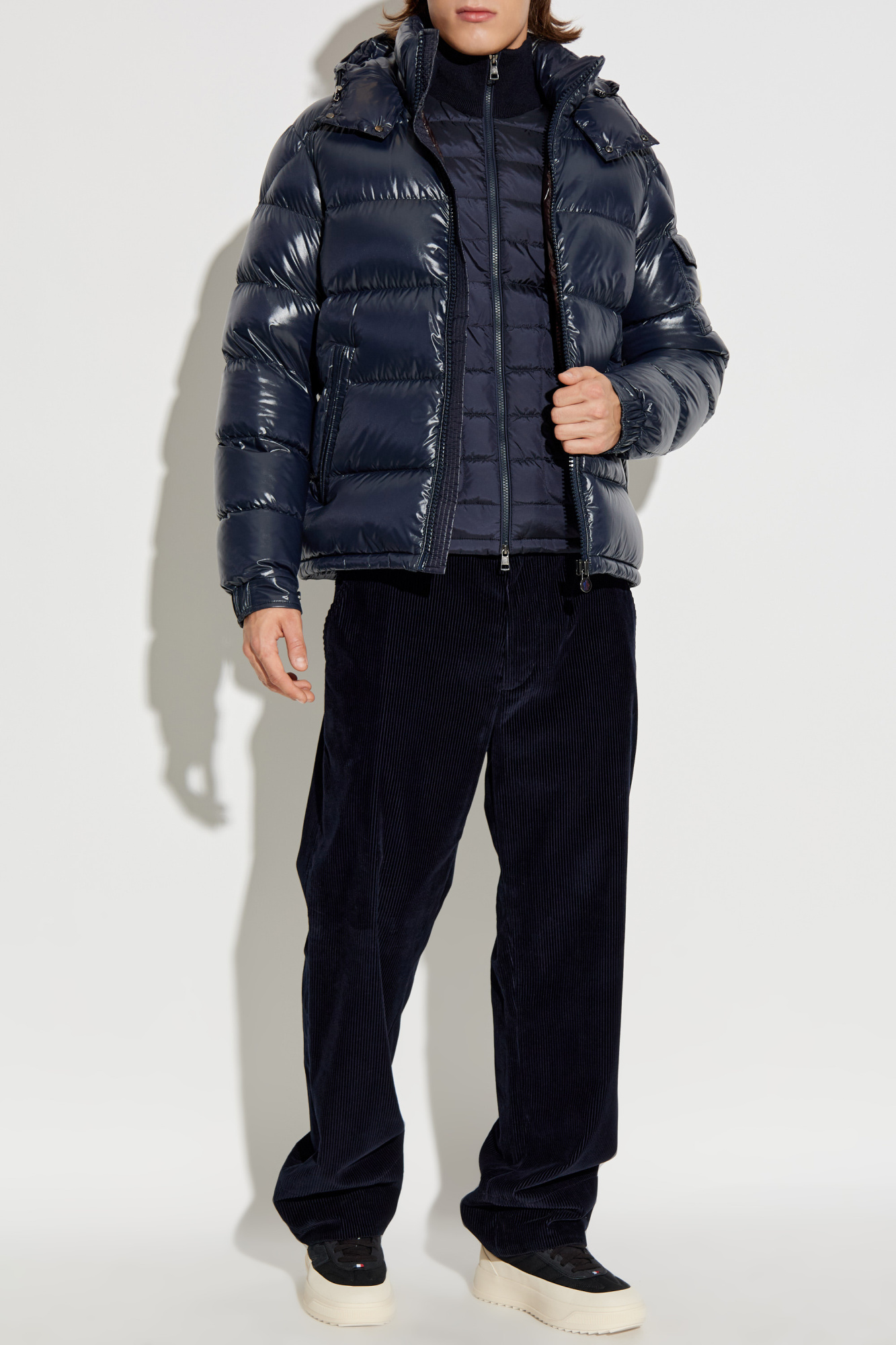 Moncler Cardigan with down front | Men's Clothing | Vitkac